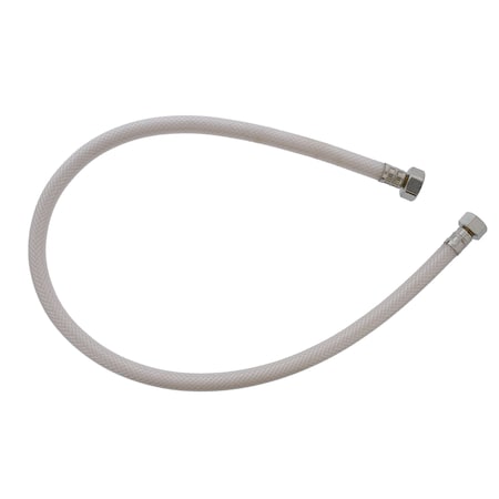 Jones Stephens 1/2in. Compression x 1/2in. FIP x 30in Vinyl Faucet Connector S04408